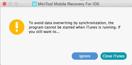 Recover from iOS Device 2