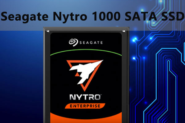 Seagate Nytro 1000 SATA SSD Series with DuraWrite Technology