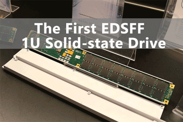 LITE-ON Storage Previewed the First EDSFF 1U Solid-state Drive