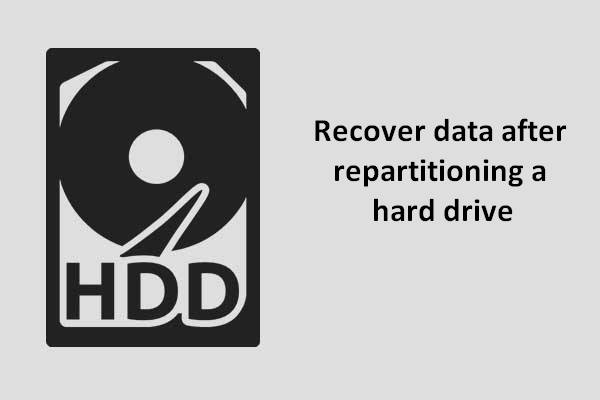 How to Recover Lost Data After Repartitioning a Hard Drive