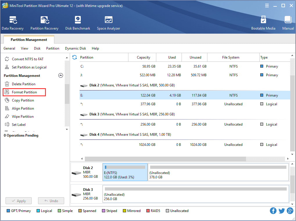 How to Format Partition