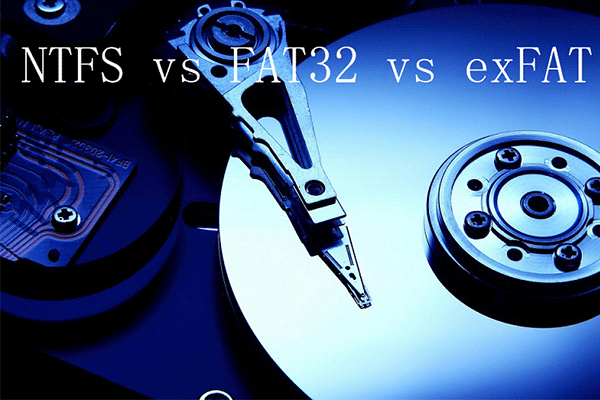 NTFS vs. FAT32 vs. exFAT – Différences et comment formater vers