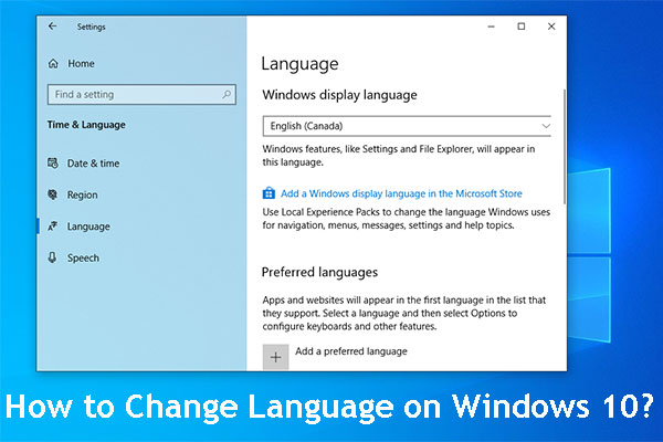 How Can You Change Language on Windows 10?