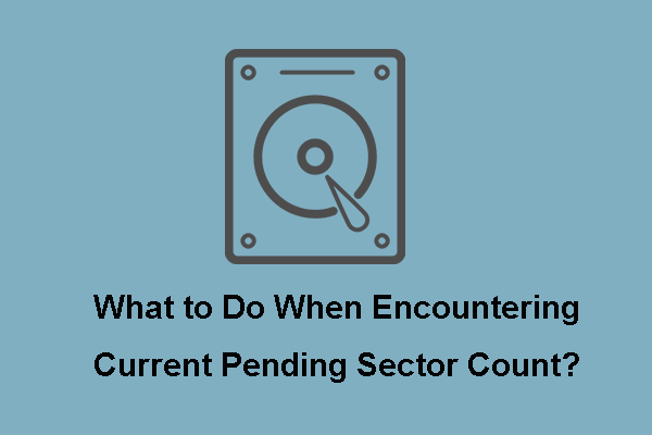 O Que Fazer Ao Encontrar o Erro Current Pending Sector Count?