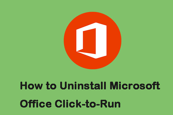 How to Disable Microsoft Office Click-to-Run on Windows 10