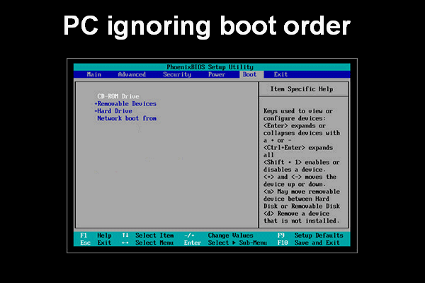 How To Fix PC Ignoring Boot Order On Your PC