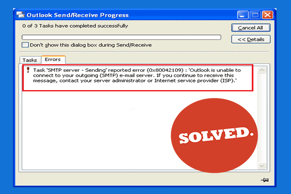 Fix Outlook Error 0x80042109? Try These Useful Methods!