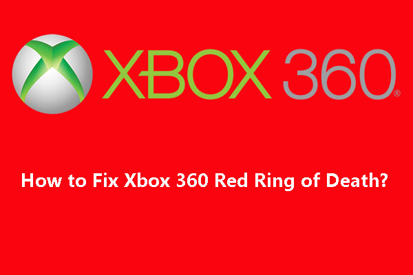 [Solved] Xbox 360 Red Ring of Death: Four Situations