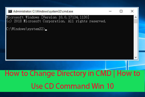 How to Change Directory in CMD | How to Use CD Command Win 10