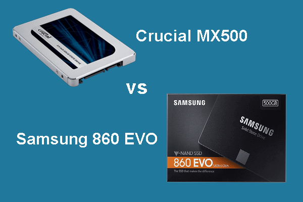 Crucial MX500 vs Samsung 860 EVO: centrado en 5 aspectos