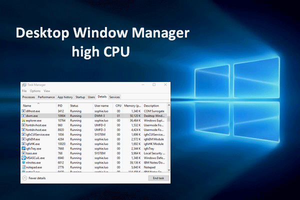 Fix Desktop Window Manager High CPU Or Memory Issue