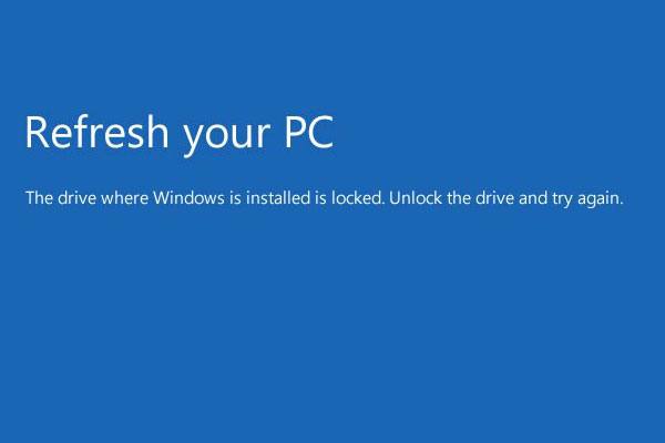 Correctif: Le lecteur sur lequel Windows est installé est verrouillé (6 méthodes)