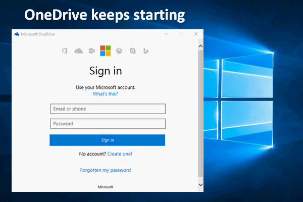 How To Disable When Microsoft OneDrive Keeps Starting