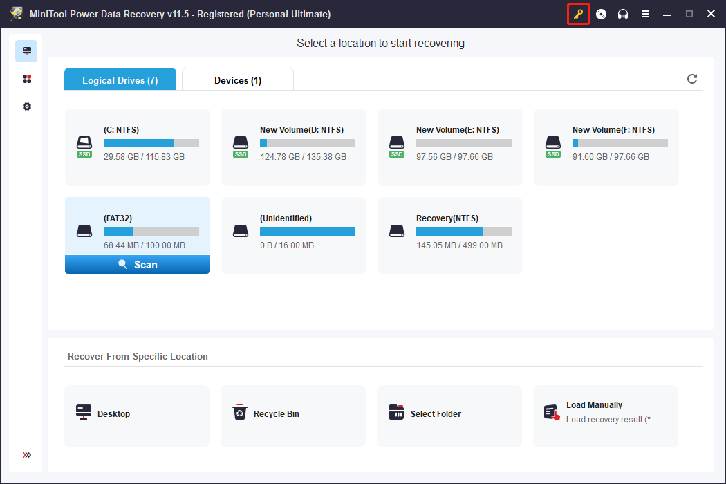 How to Online/Offline Register MiniTool Power Data Recovery