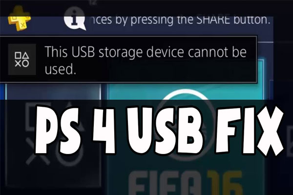 O PS4 Não Reconhece o Dispositivo USB, Como Solucionar? (2 casos)