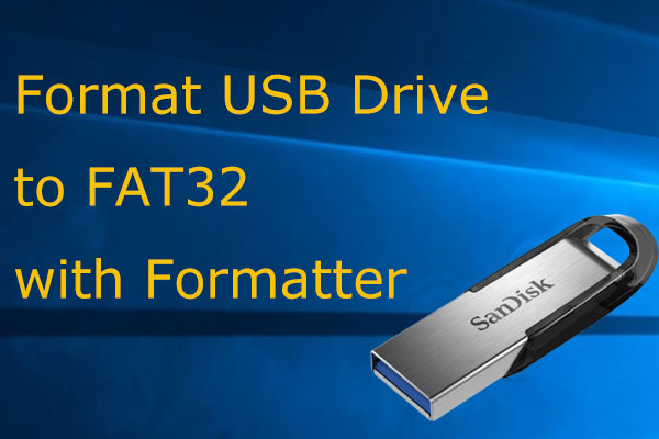 El mejor formateador de FAT32 para formatear una tarjeta SD/Unidad USB