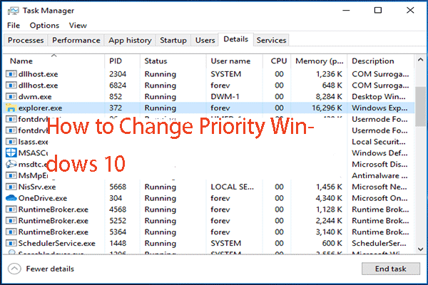 2 Ways – How to Set Priority Windows 10 [Step-by-Step Guide]