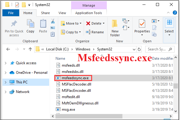 What Is Msfeedssync.exe? Is It a Virus and How to Remove It?