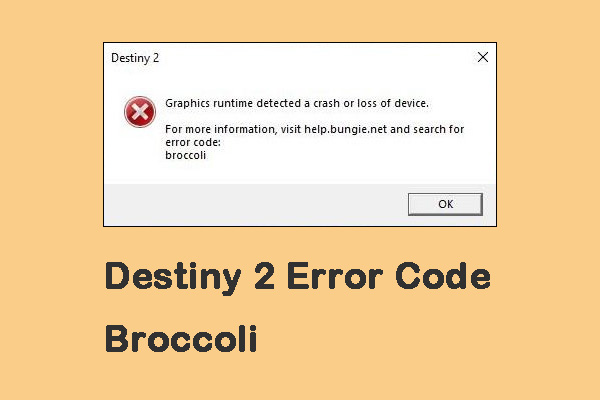 Destiny 2 Error Code Broccoli: Follow the Guide to Fix It!