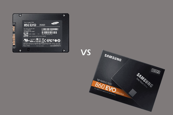 850 EVO vs 860 EVO: What’s the Difference (Focus on 4 Aspects)