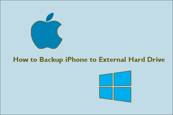 How to Backup iPhone to External Hard Drive on PC & Mac?