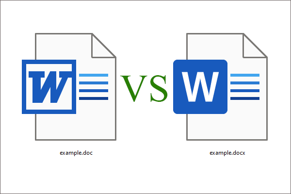 [5 Aspects + 3 Ways] DOC vs DOCX Differences & Conversions