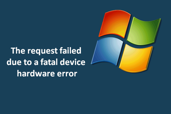 Solución fácil: La solicitud falló debido a un error fatal de hardware del dispositivo