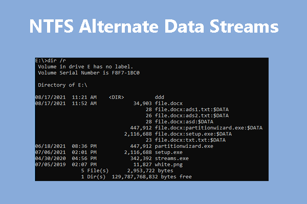 How to Create, Open, Detect, and Remove Alternate Data Streams