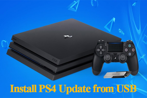 ¿Cómo instalar una actualización de PS4 desde un USB? [Guía paso a paso]