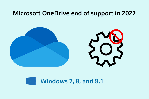 Microsoft OneDrive Is Reaching End Of Support On Windows 7/8/8.1