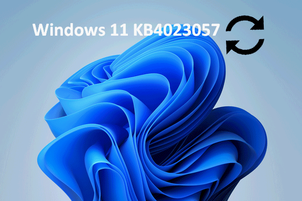 Microsoft Is Rolling Out Windows 11 KB4023057 Reliability Update