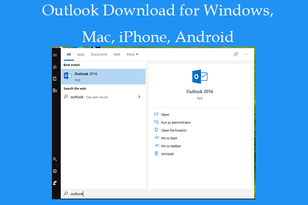 Outlook Download for Windows 10/11, Mac, iPhone, Android