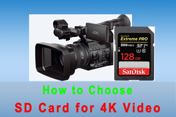 How to Choose the Best SD Card for 4K Video? [Answered]