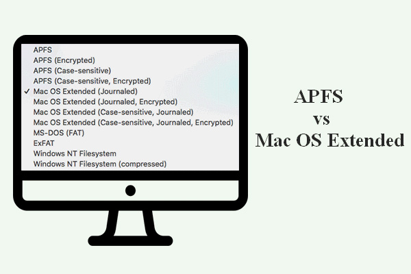 APFS vs Mac OS Étendu – Lequel est le meilleur et comment le formater