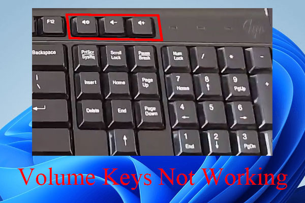 9+ Fixes for Keyboard Volume Keys Not Working Windows 11/10