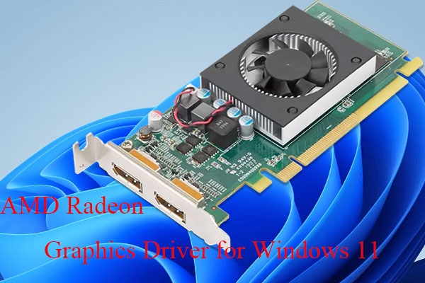 Download AMD Radeon Graphics Driver for Windows 11 (Game/Feature)