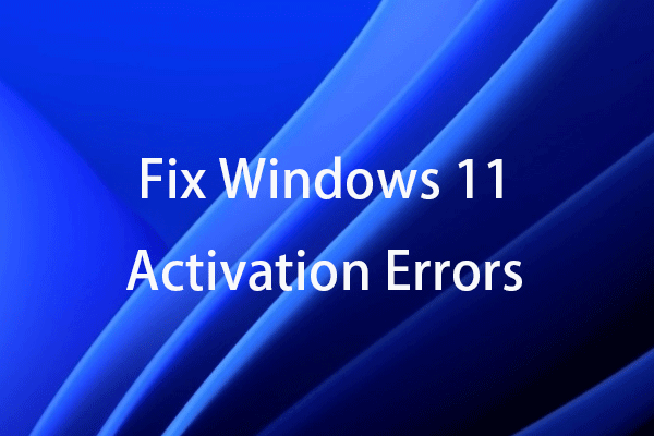 10 Tips to Fix Various Windows 11 Activation Errors