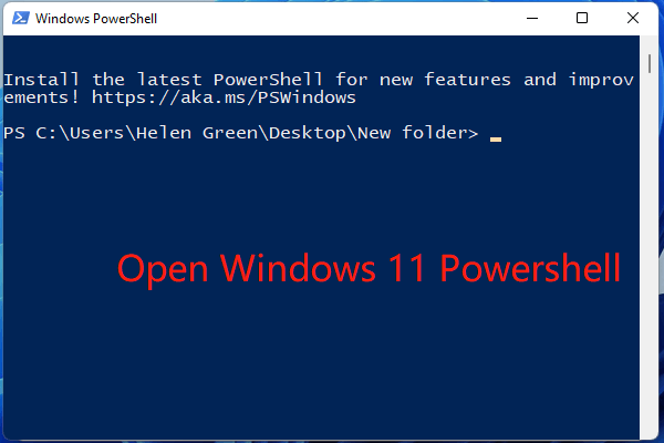 [10 Ways] How to Open Windows 11 PowerShell Quickly/Easily?