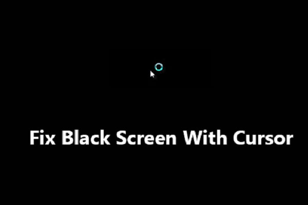 Soluções Para o Erro de Tela Preta com Cursor no Windows 10
