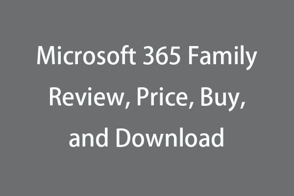 Microsoft 365 Family Review, Price, Buy, and Download