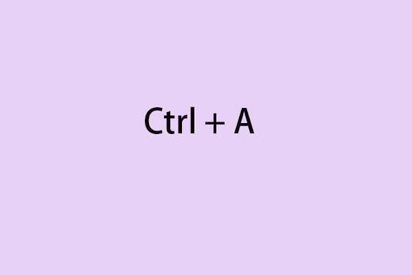 What Does Ctrl A Do? What to Do If Ctrl A Is Not Working?