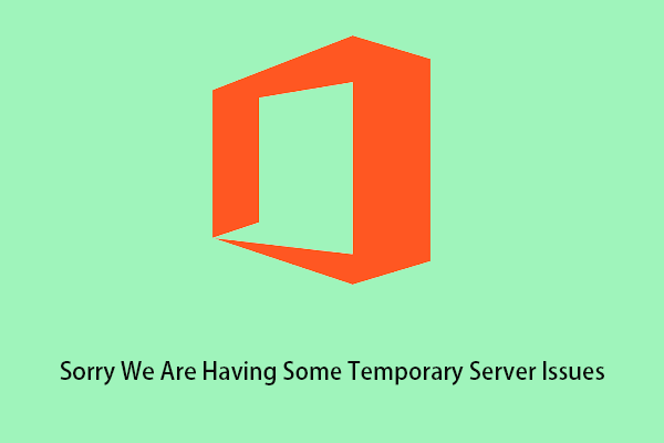 [Fixed]: Sorry We Are Having Some Temporary Server Issues