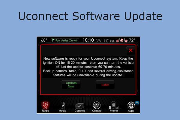 How to Update Uconnect Software and Map [Full Guide]