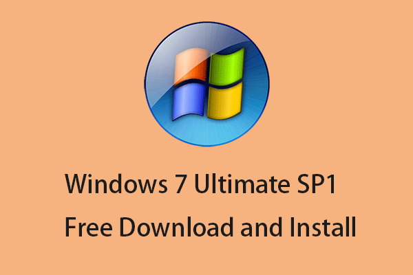 Windows 7 Ultimate SP1 Free Download and Install (32/64 Bits)