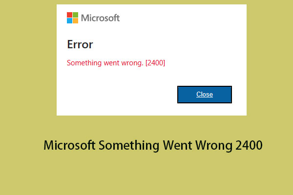 How to Fix Microsoft Something Went Wrong 2400 in Outlook?