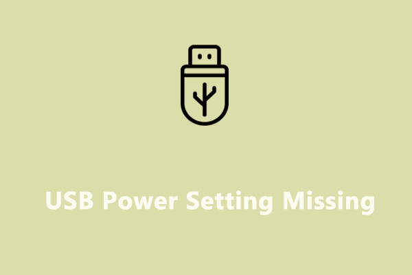 Is Your USB Power Setting Missing? Fix It Now!