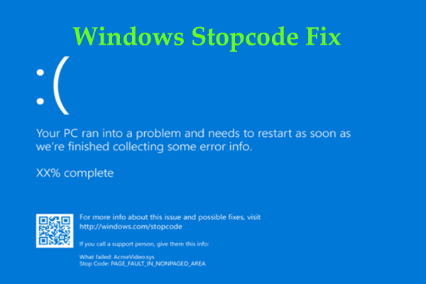 What’s Windows Stopcode – How to Find & Fix Stop Codes Win11/10