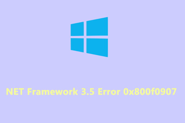 .NET Framework Installation Failed with Error 0x800f0907? Look Here!