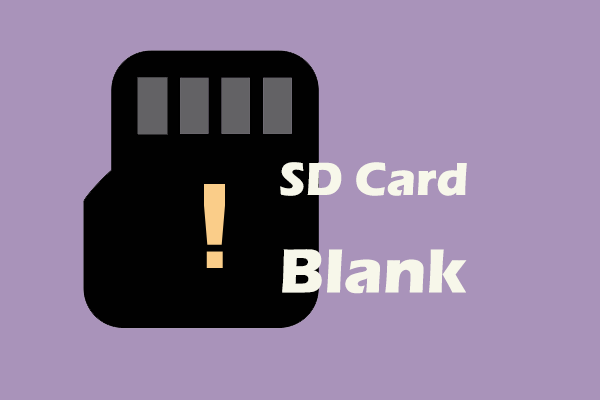 6 Solutions: SD Card Is Blank or Has Unsupported File System