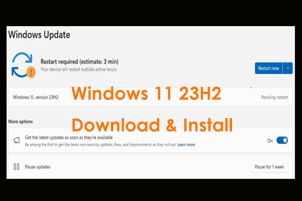 How to Download Windows 11 23H2 ISO (Preview) & Install It?